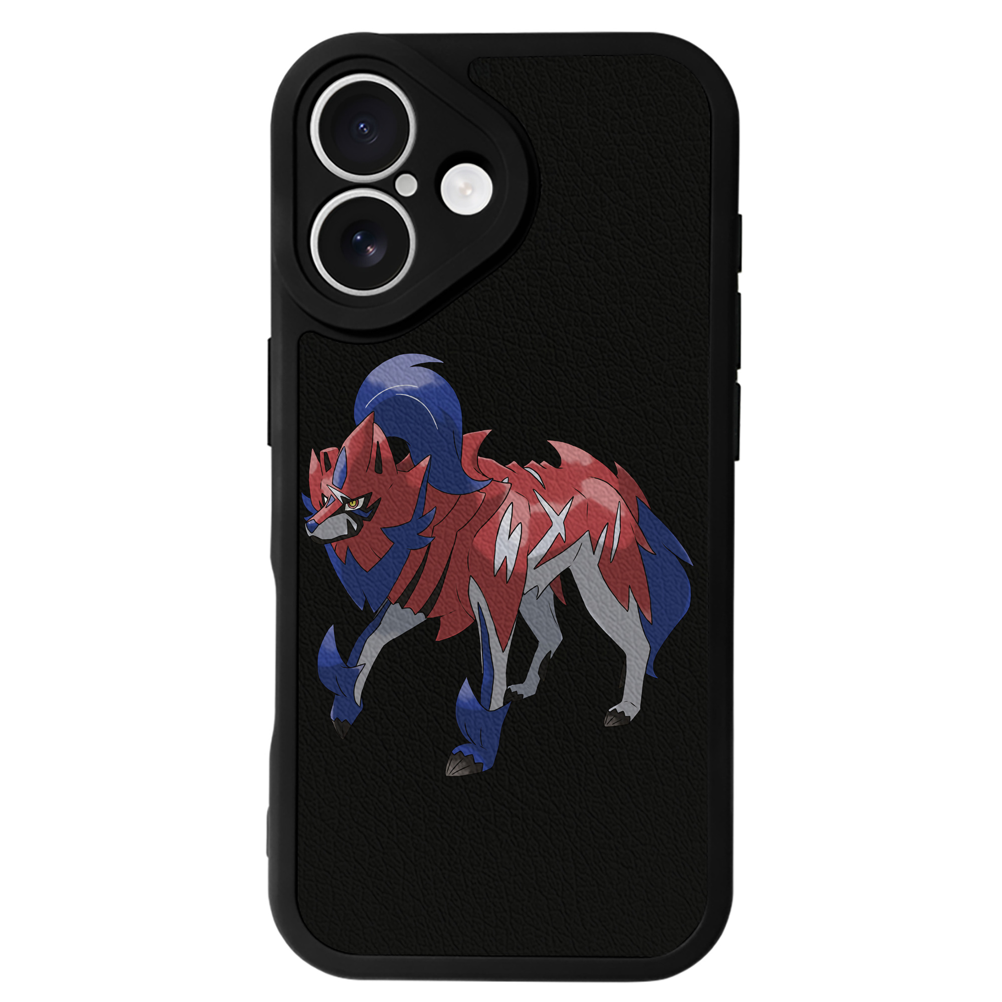 （画像用） ポケットモンスター Pokémon 【iPhone 16シリーズ対応】シリコンスマホケース（レザー調） 材質：シリコン